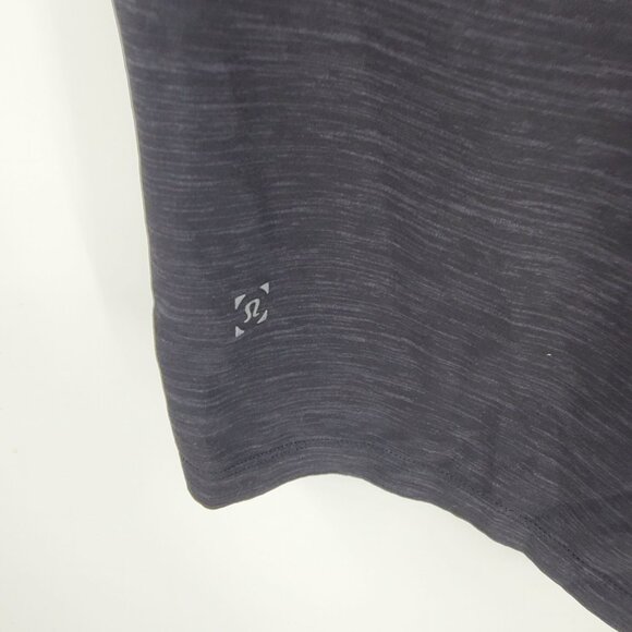 Lululemon Charcoal Heathered Grey Linerless THE Short Activewear Shorts Large - Picture 3 of 7